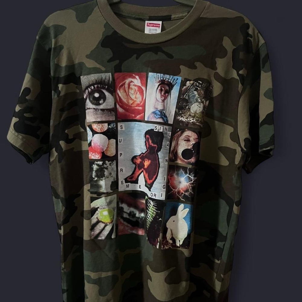 Supreme® Original Sin Tee – 'Woodland Camo'